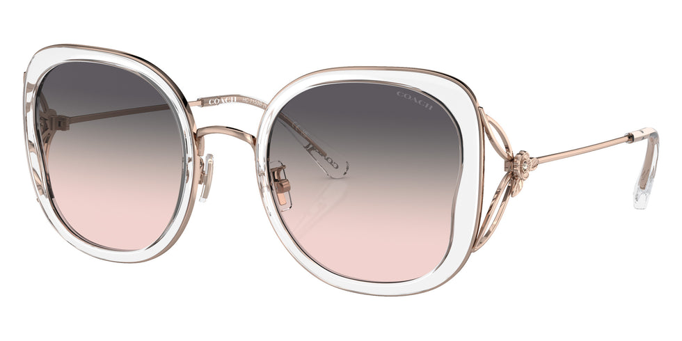 Coach HC7153B CK483 5111U8 54 - Transparent Clear / Gray Pink Gradient #id:hc7153b5111u8_s:100105