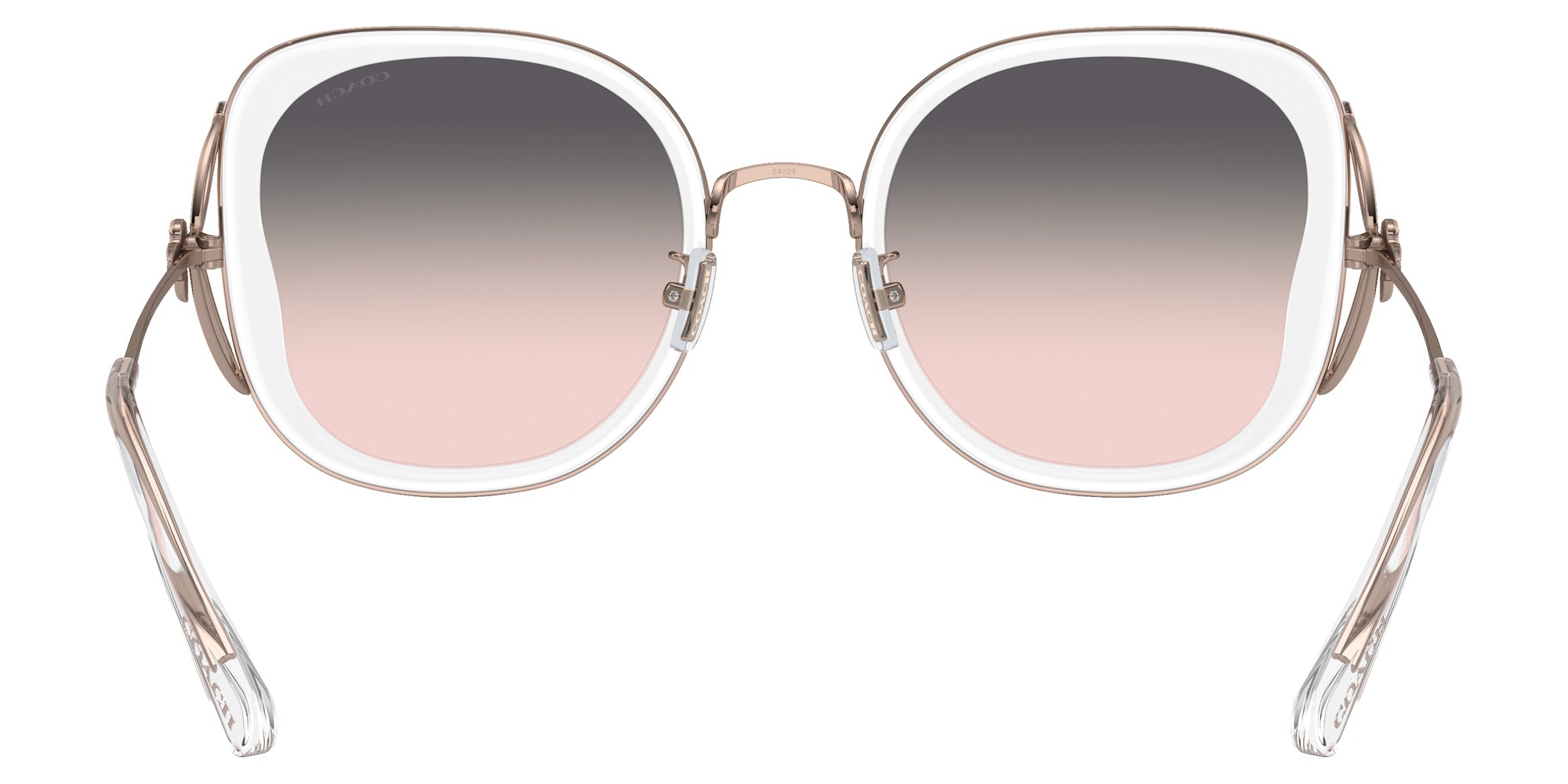 Coach HC7153B CK483 5111U8 54 - Transparent Clear / Gray Pink Gradient #id:hc7153b5111u8_s:100115