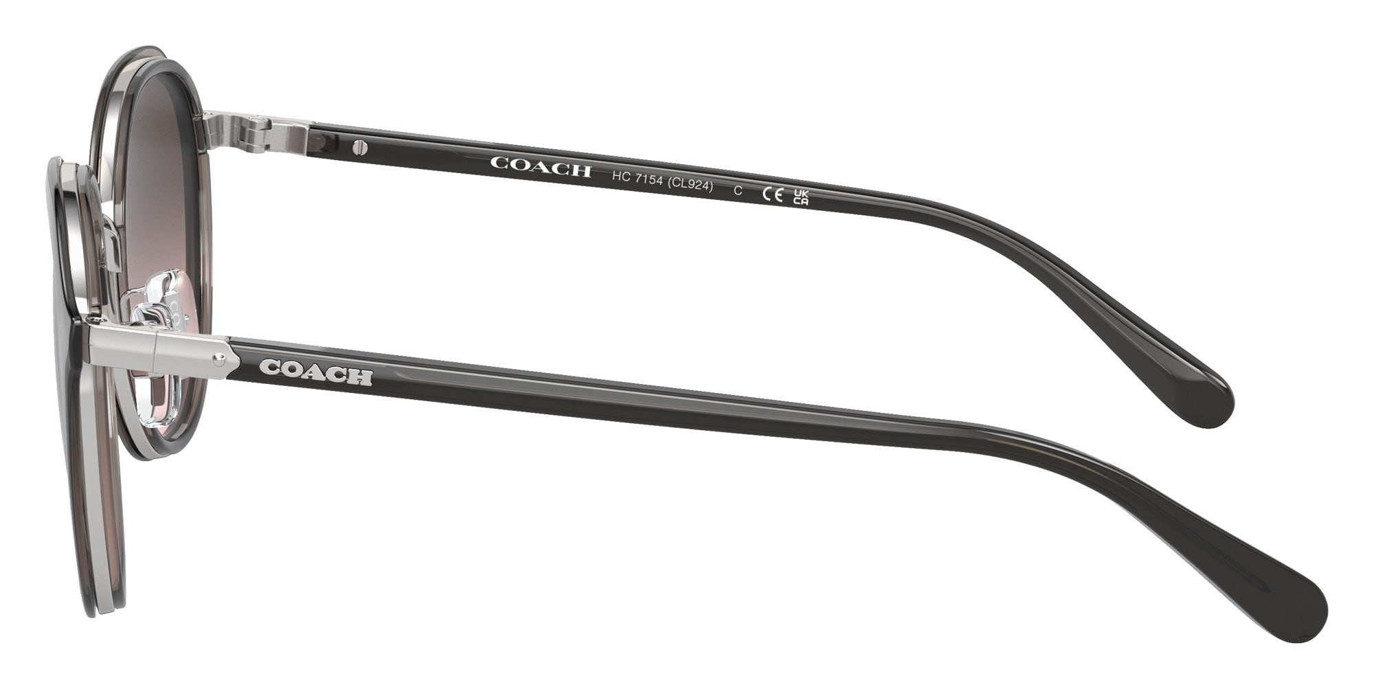 Coach HC7154 CL924 900146 52 - Transparent Gray #id:hc7154900146_s:100110