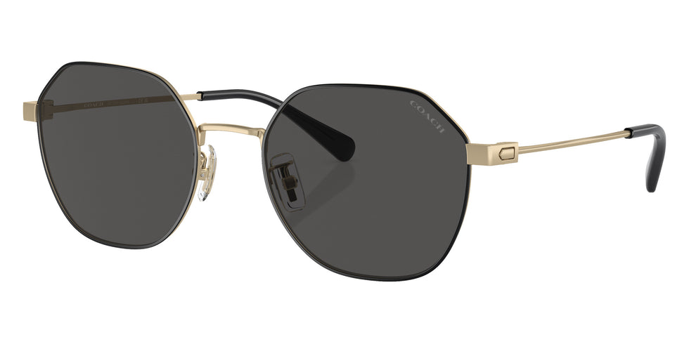 Coach HC7155 CL915 900587 54 - Shiny Light Gold / Gray Solid #id:hc7155900587_s:102105