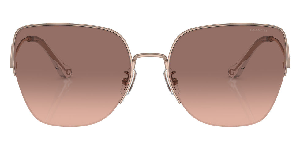 Coach HC7156D CL904 933113 60 - Shiny Rose Gold / Brown Pink Gradient #id:hc7156d933113_s:104100