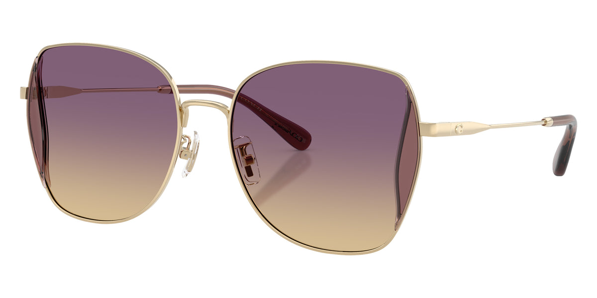 Coach HC7158D CL906 900570 58 - Shiny Light Gold/Iris / Iris Yellow Gradient #id:hc7158d900570_s:100105