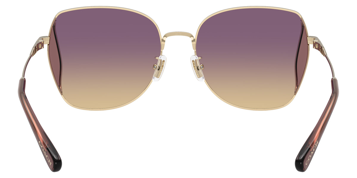 Coach HC7158D CL906 900570 58 - Shiny Light Gold/Iris / Iris Yellow Gradient #id:hc7158d900570_s:100115