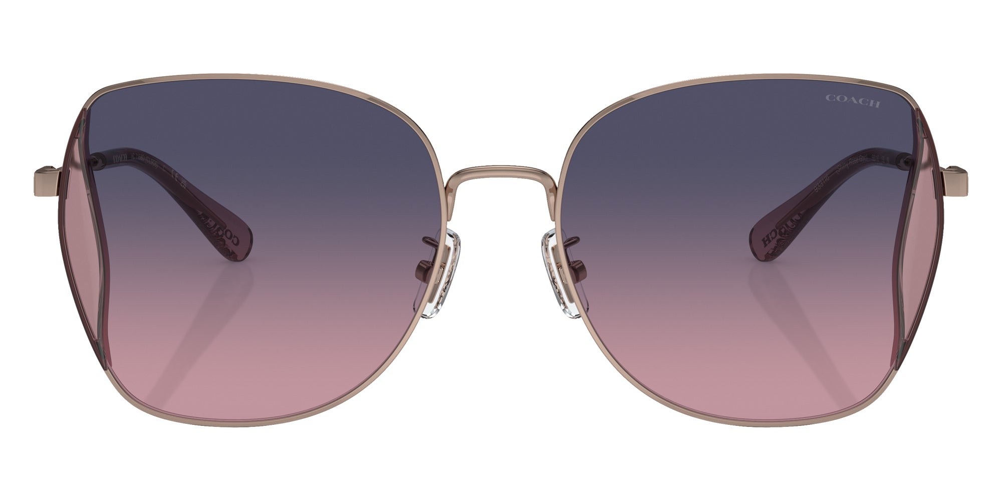 Coach HC7158D CL906 9331I6 58 - Shiny Rose Gold / Blue Pink Gradient #id:hc7158d9331i6_s:104100