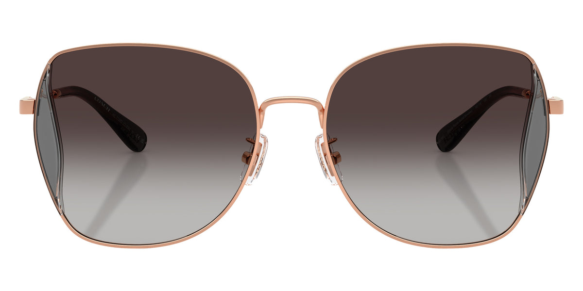 Coach HC7158D CL906 94078G 58 - Shiny Rose Gold/Smoke / Gray Gradient #id:hc7158d94078g_s:104100