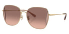 Coach HC7158D CL906 942913 58 - Shiny Light Gold / Brown Pink Gradient #id:hc7158d942913_s:106105