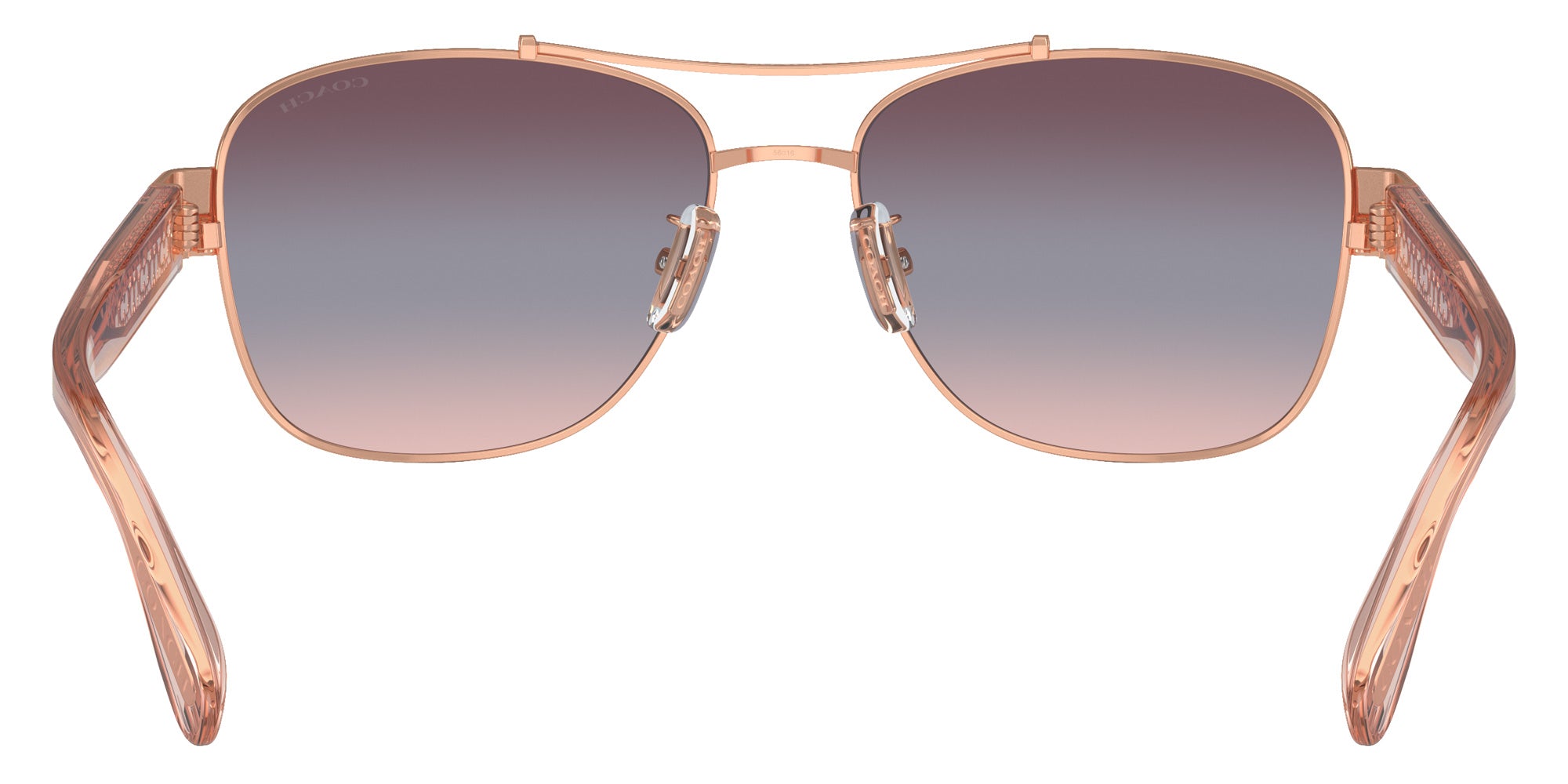 Coach HC7161 CR617 93310J 56 - Shiny Rose Gold / Purple Blue Pink Gradient #id:hc716193310j_s:104115