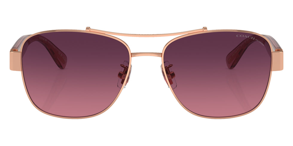 Coach HC7161 CR617 9331F4 56 - Shiny Rose Gold / Burgundy Gradient Polarized #id:hc71619331f4_s:106100