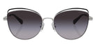 Coach HC7162 CR621 90018G 57 - Shiny Silver/Black / Gray Gradient #id:hc716290018g_s:100100