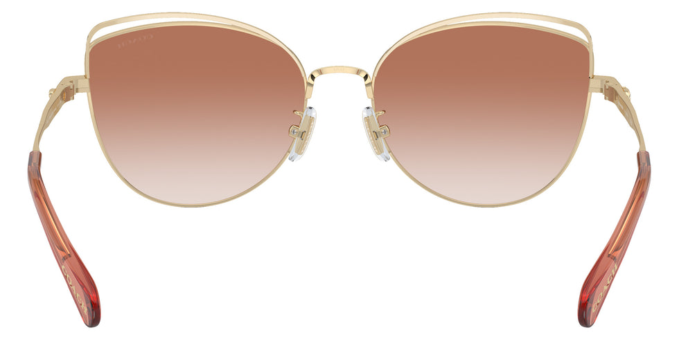 Coach HC7162 CR621 900513 57 - Shiny Light Gold/Nutmeg / Amber Gradient #id:hc7162900513_s:102115