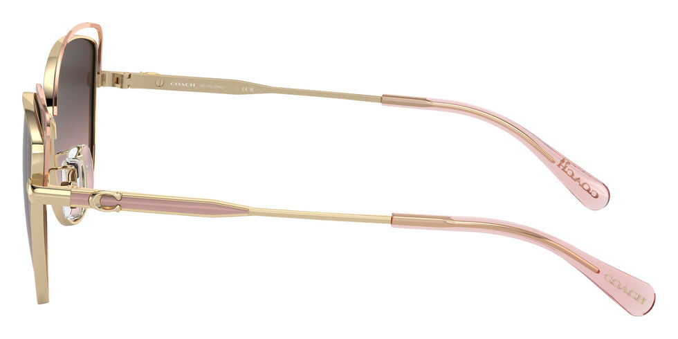 Coach HC7162 CR621 900546 57 - Shiny Light Gold/Rose Gold / Gray Pink Gradient #id:hc7162900546_s:104110