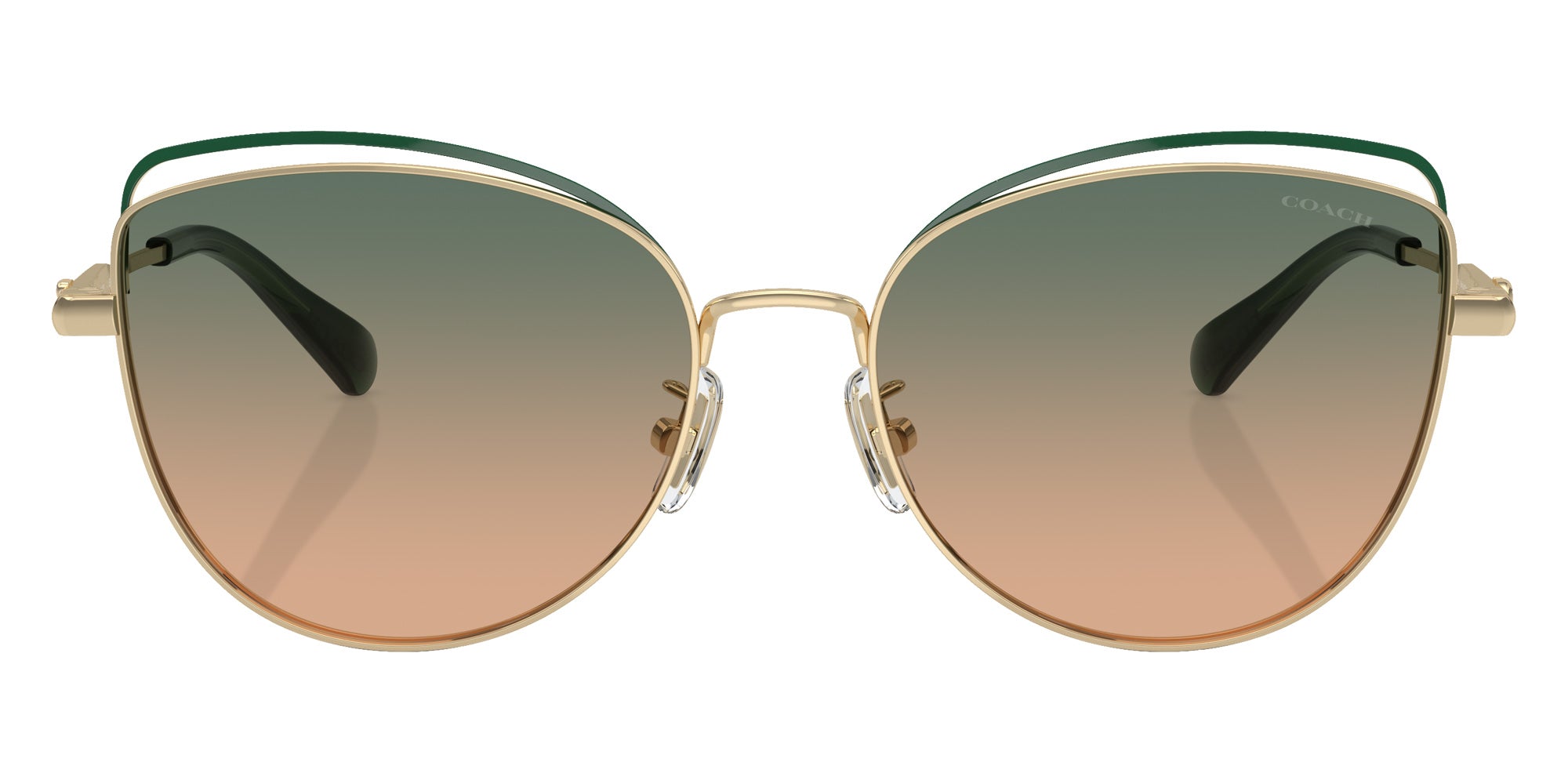 Coach HC7162 CR621 942913 57 - Shiny Light Gold/Pine Tree / Green Champagne #id:hc7162942913_s:106100