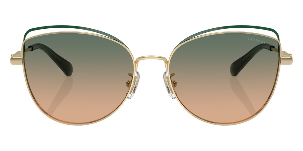 Coach HC7162 CR621 942913 57 - Shiny Light Gold/Pine Tree / Green Champagne #id:hc7162942913_s:106100