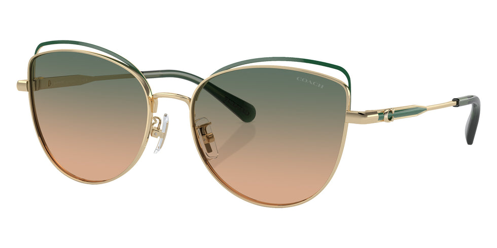 Coach HC7162 CR621 942913 57 - Shiny Light Gold/Pine Tree / Green Champagne #id:hc7162942913_s:106105