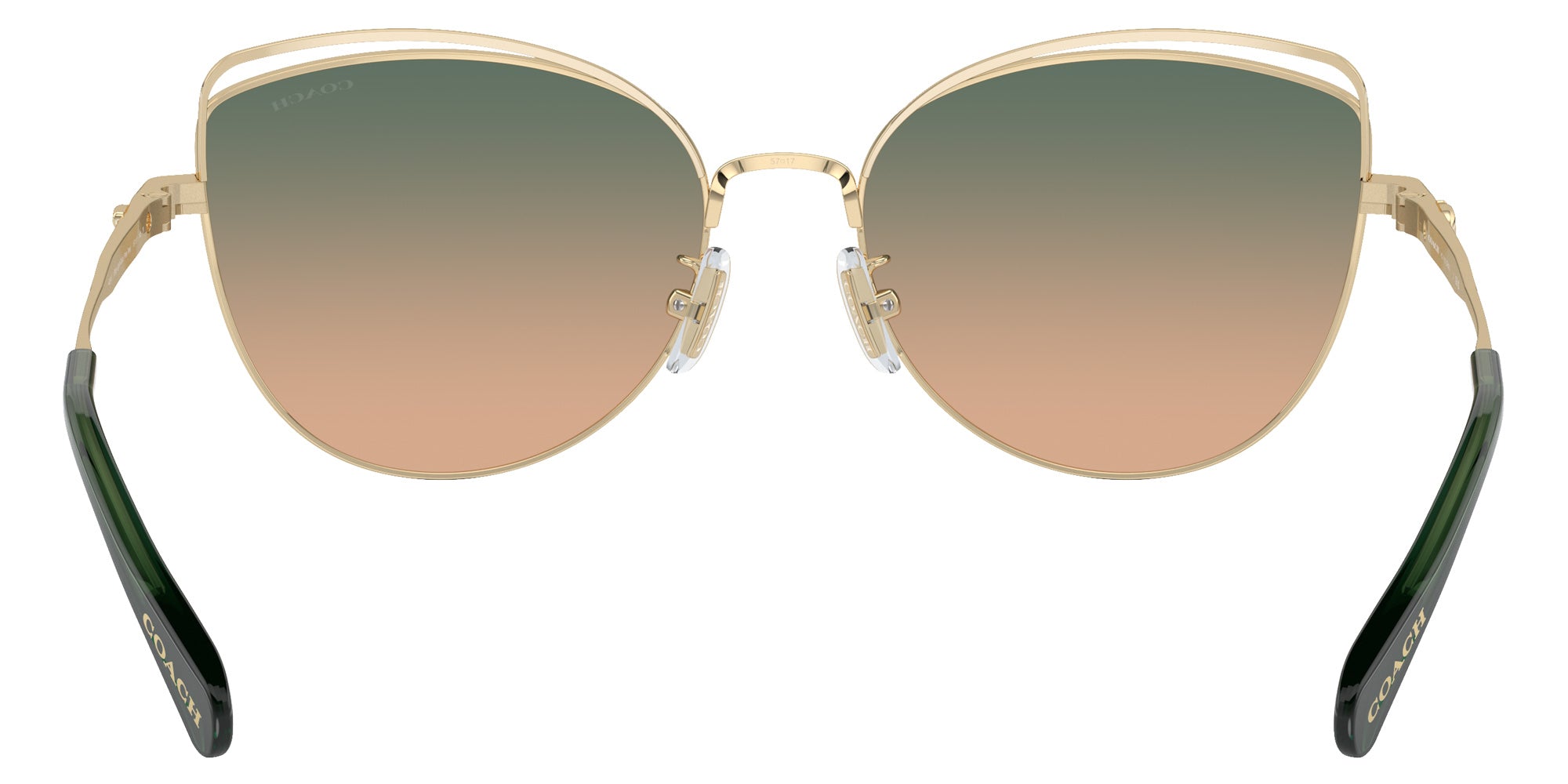 Coach HC7162 CR621 942913 57 - Shiny Light Gold/Pine Tree / Green Champagne #id:hc7162942913_s:106115