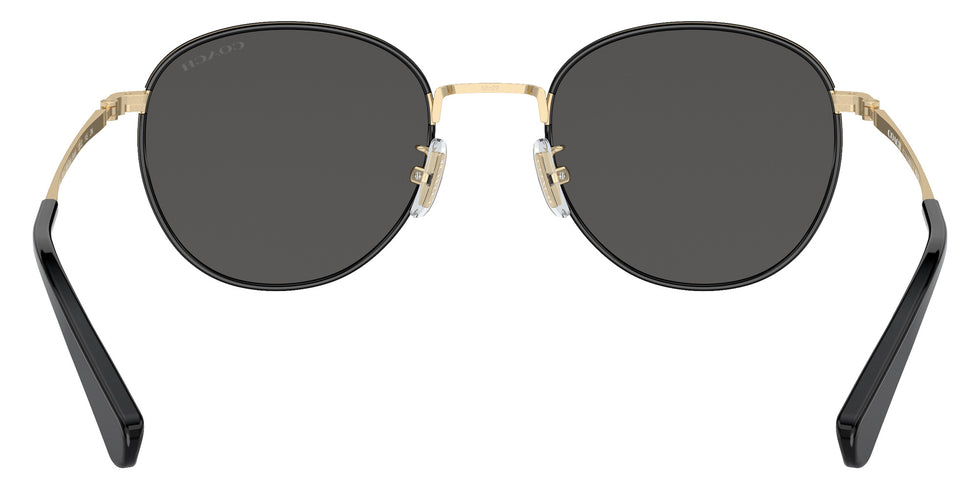 Coach HC7163 CR631 934687 52 - Shiny Light Gold/Black / Gray Solid #id:hc7163934687_s:104115