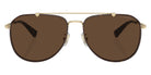 Coach HC7164 CR626 90053G 59 - Light Gold/Dark Tortoise / Dark Brown Solid #id:hc716490053g_s:100100