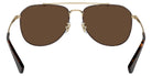 Coach HC7164 CR626 90053G 59 - Light Gold/Dark Tortoise / Dark Brown Solid #id:hc716490053g_s:100115