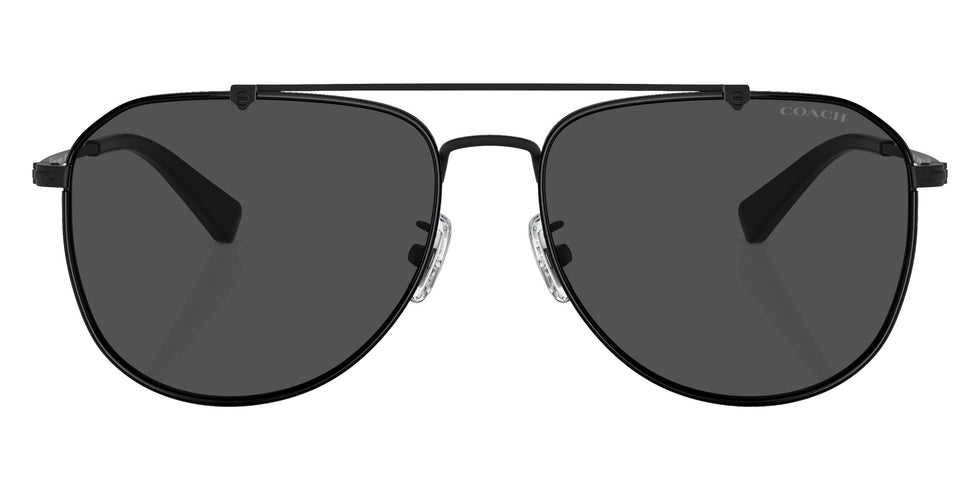 Coach HC7164 CR626 934487 59 - Satin Black / Gray Solid #id:hc7164934487_s:104100