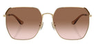 Coach HC7165D CR638 900513 60 - Shiny Light Gold/Brown / Brown Peach Gradient #id:hc7165d900513_s:102100