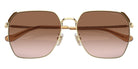 Coach HC7165D CR638 900513 60 - Shiny Light Gold/Brown / Brown Peach Gradient #id:hc7165d900513_s:102120