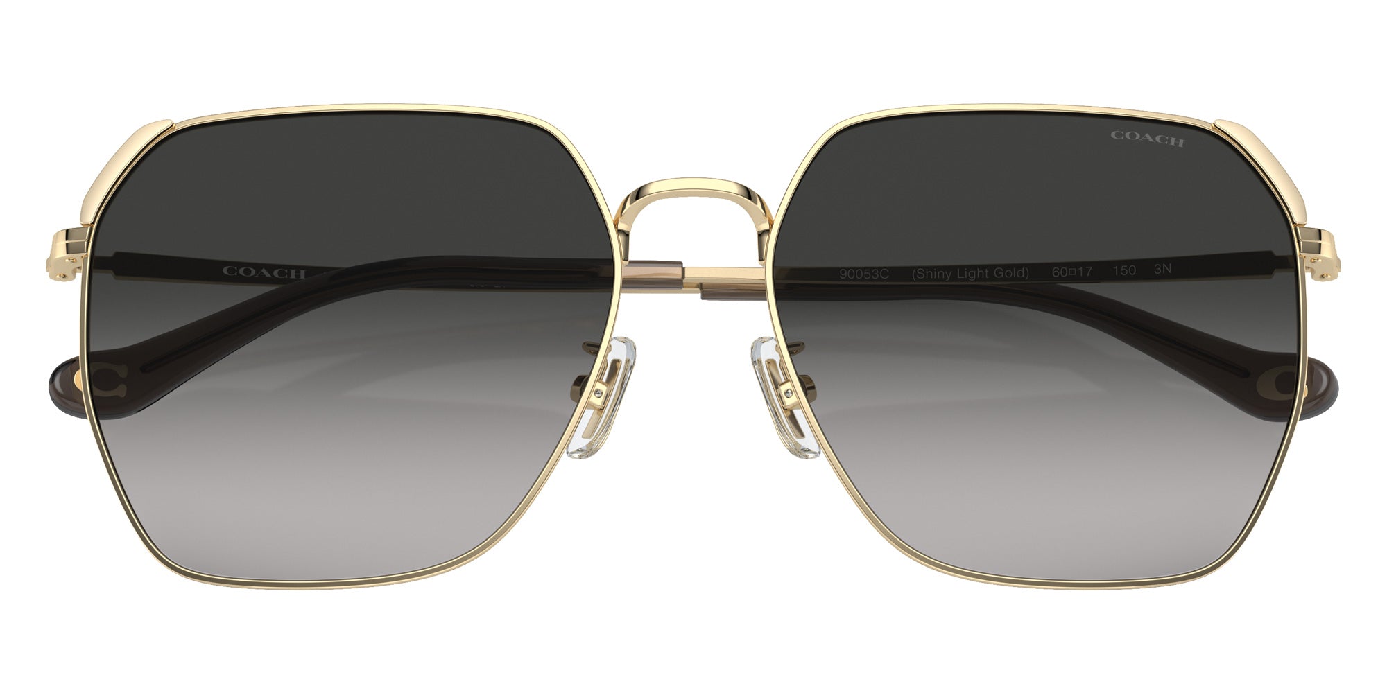Coach HC7165D CR638 90053C 60 - Shiny Light Gold / Gray Gradient #id:hc7165d90053c_s:104120