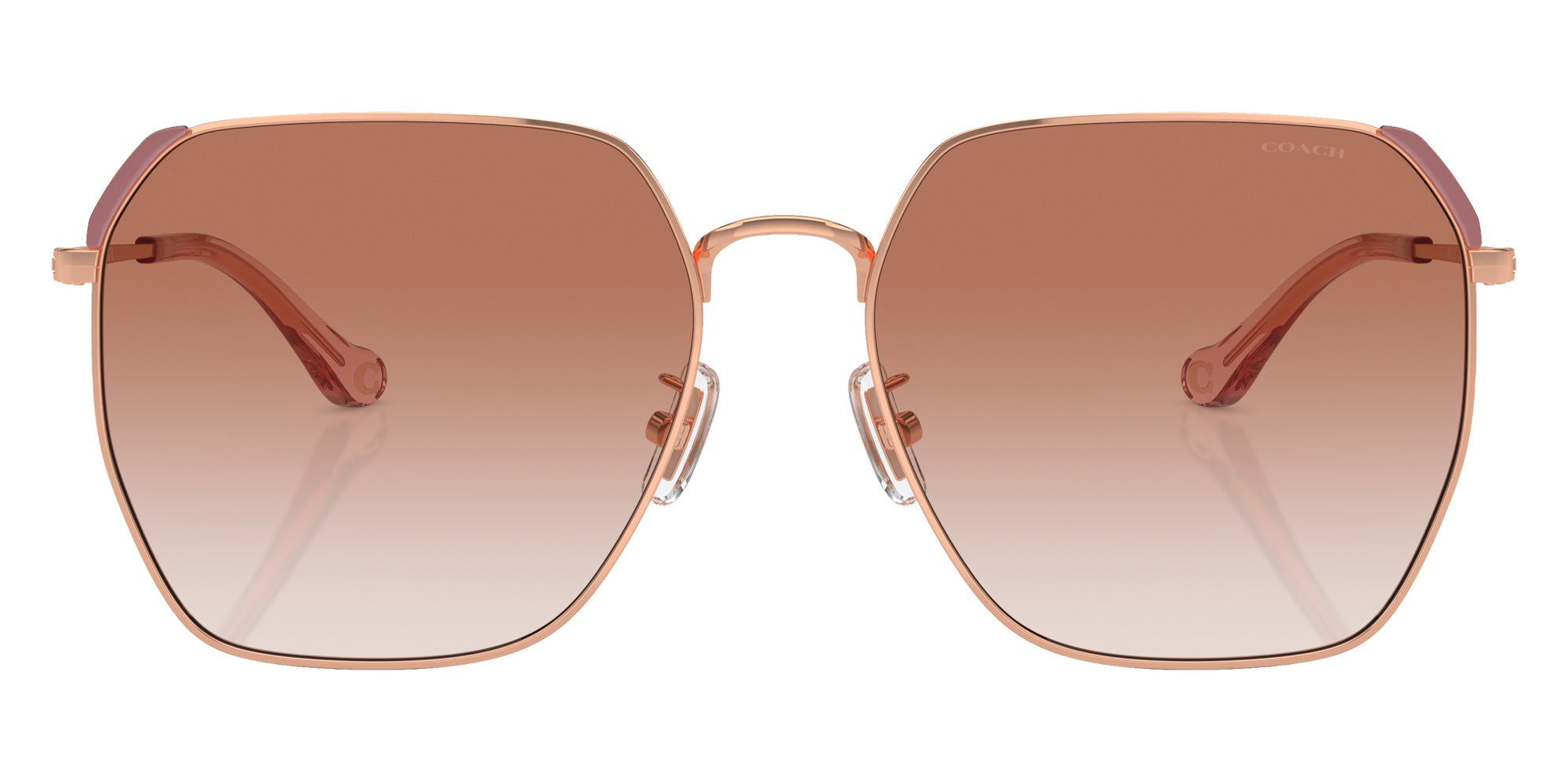 Coach HC7165D CR638 933113 60 - Shiny Rose Gold / Burgundy Gradient #id:hc7165d933113_s:106100
