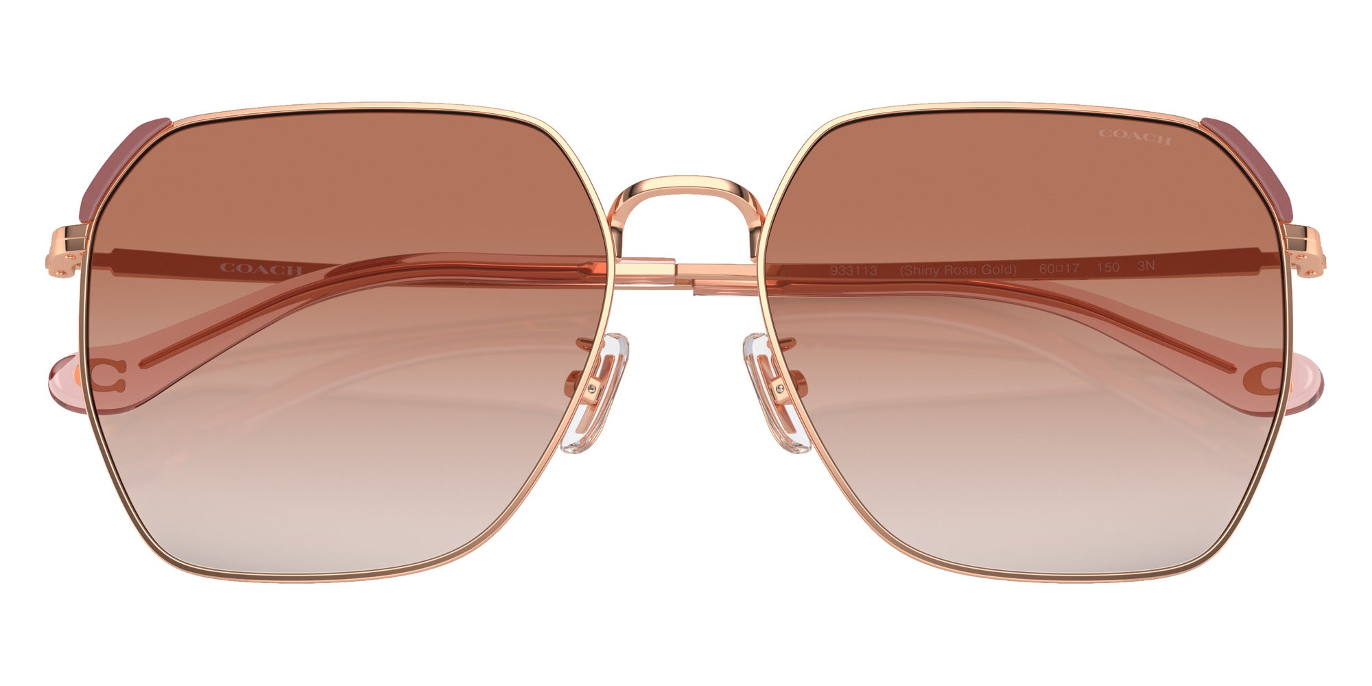 Coach HC7165D CR638 933113 60 - Shiny Rose Gold / Burgundy Gradient #id:hc7165d933113_s:106120