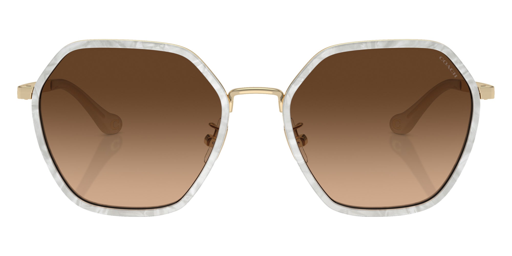 Coach HC7167B CS543 944374 56 - Cream Pearl Brown Gradient / Brown Gradient #id:hc7167b944374_s:100100
