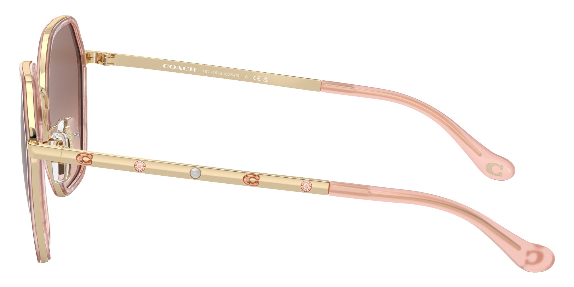 Coach HC7167B CS543 944413 56 - Pink Pearl Brown Pink Gradient / Brown Pink Gradient #id:hc7167b944413_s:102110