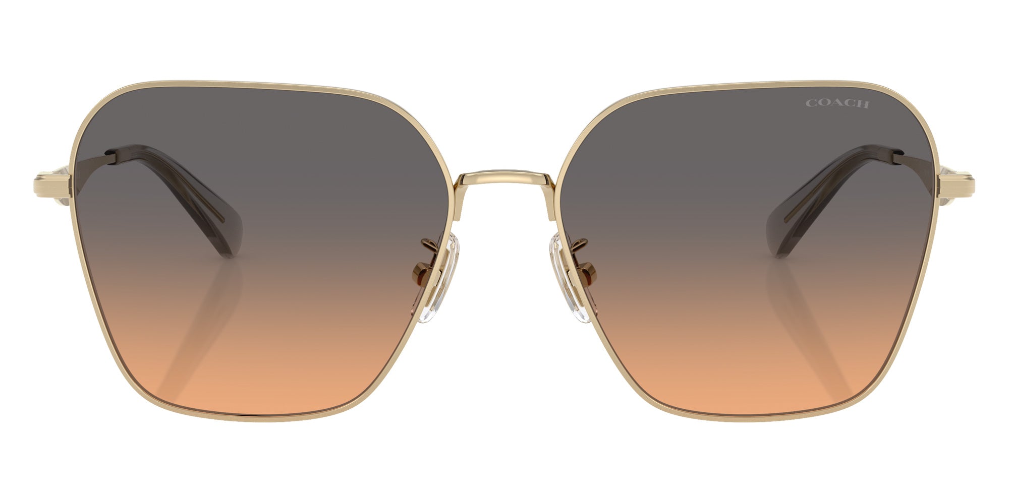 Coach HC7168 CW189 900518 58 - Shiny Light Gold / Smokey Peach Gradient #id:hc7168900518_s:102100