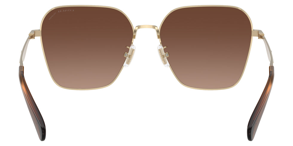 Coach HC7168 CW189 9005T5 58 - Shiny Light Gold / Brown Gradient Polarized #id:hc71689005t5_s:106115