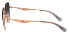 Coach HC7168 CW189 93313C 58 - Shiny Rose Gold / Gray Gradient #id:hc716893313c_s:112110
