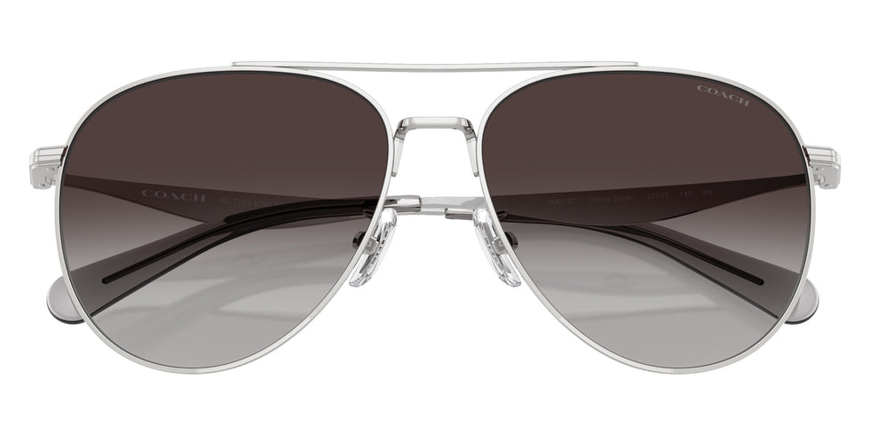 Coach HC7169 CW193 90013C 57 - Shiny Silver / Gray Gradient #id:hc716990013c_s:100120