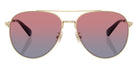 Coach HC7169 CW193 90050Q 57 - Shiny Light Gold / Blue Saddle Gradient #id:hc716990050q_s:102100