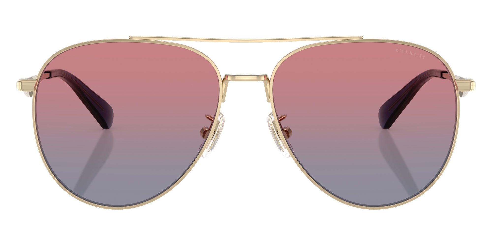 Coach HC7169 CW193 90050Q 57 - Shiny Light Gold / Blue Saddle Gradient #id:hc716990050q_s:102100