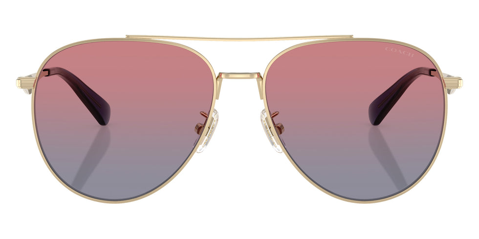 Coach HC7169 CW193 90050Q 57 - Shiny Light Gold / Blue Saddle Gradient #id:hc716990050q_s:102100