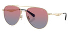 Coach HC7169 CW193 90050Q 57 - Shiny Light Gold / Blue Saddle Gradient #id:hc716990050q_s:102105