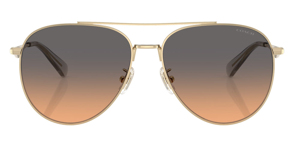 Coach HC7169 CW193 900518 57 - Shiny Light Gold / Smokey Peach Gradient #id:hc7169900518_s:104100