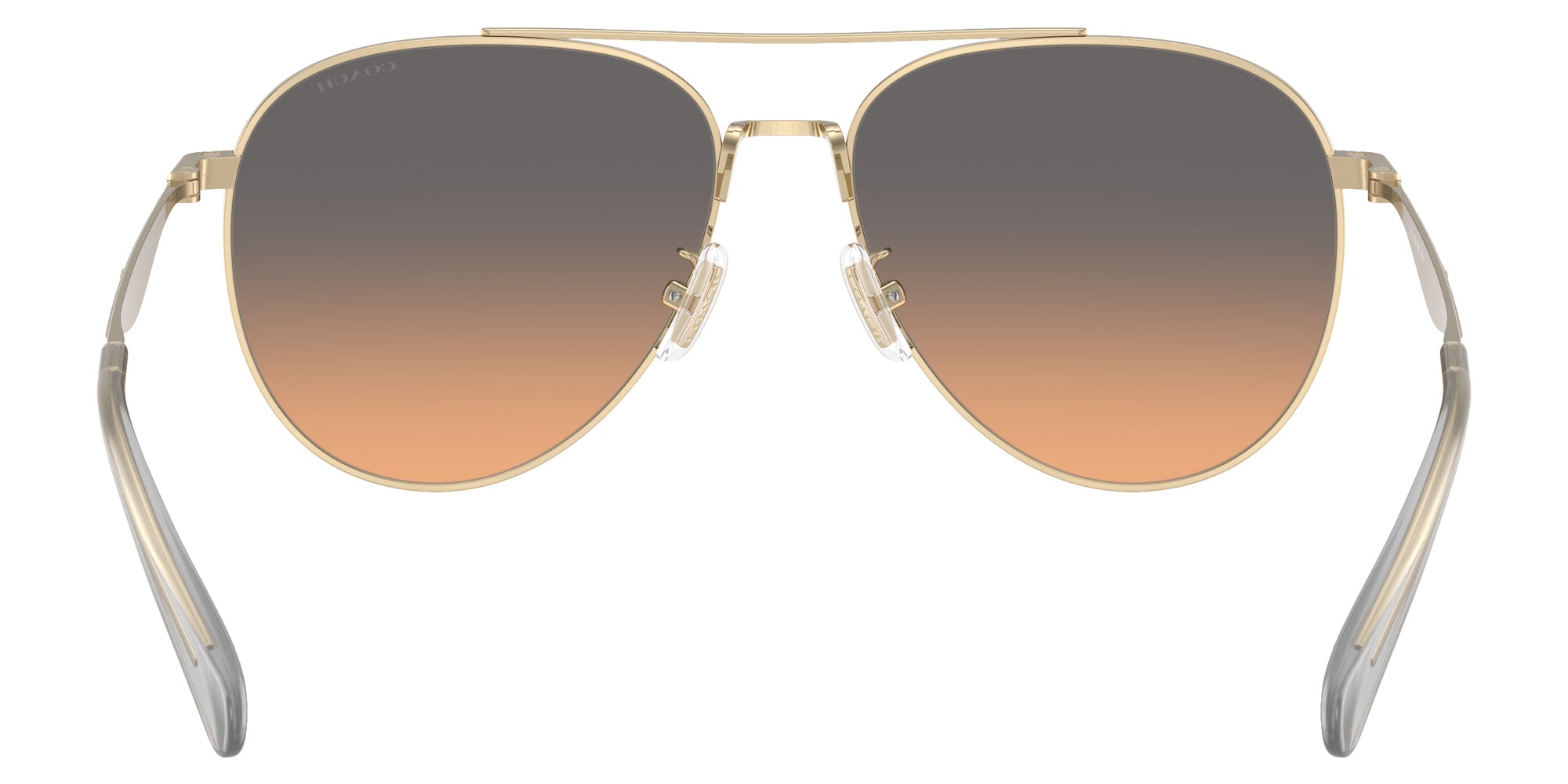 Coach HC7169 CW193 900518 57 - Shiny Light Gold / Smokey Peach Gradient #id:hc7169900518_s:104115