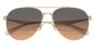 Coach HC7169 CW193 900518 57 - Shiny Light Gold / Smokey Peach Gradient #id:hc7169900518_s:104120