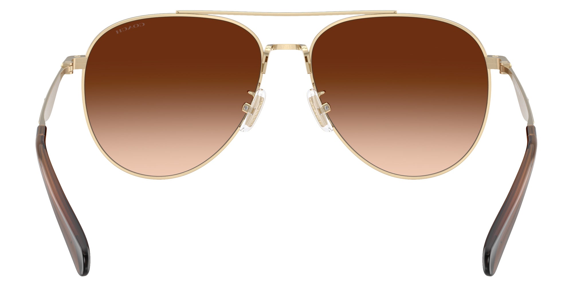 Coach HC7169 CW193 900574 57 - Shiny Light Gold / Brown Gradient #id:hc7169900574_s:106115