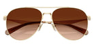 Coach HC7169 CW193 900574 57 - Shiny Light Gold / Brown Gradient #id:hc7169900574_s:106120