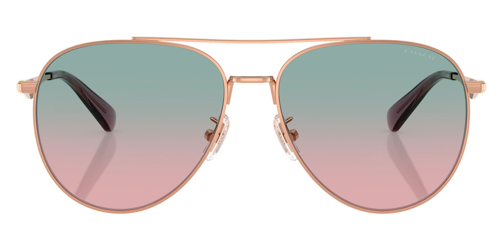 Coach HC7169 CW193 93310Q 57 - Shiny Rose Gold / Forest Grape Gradient #id:hc716993310q_s:108100