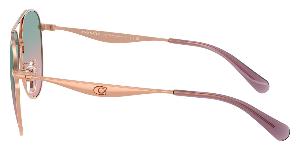 Coach HC7169 CW193 93310Q 57 - Shiny Rose Gold / Forest Grape Gradient #id:hc716993310q_s:108110