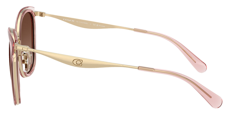 Coach HC7170 CW185 9469T5 56 - Light Gold/Pink / Brown Gradient Polarized #id:hc71709469t5_s:110110
