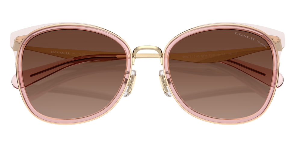 Coach HC7170 CW185 9469T5 56 - Light Gold/Pink / Brown Gradient Polarized #id:hc71709469t5_s:110120
