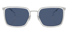Coach HC7171 CW226 945580 56 - Silver/Transparent Clear / Blue Solid #id:hc7171945580_s:102100