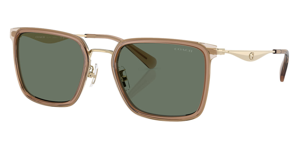 Coach HC7171 CW226 94563H 56 - Light Gold/Sand / Green Solid #id:hc717194563h_s:104105