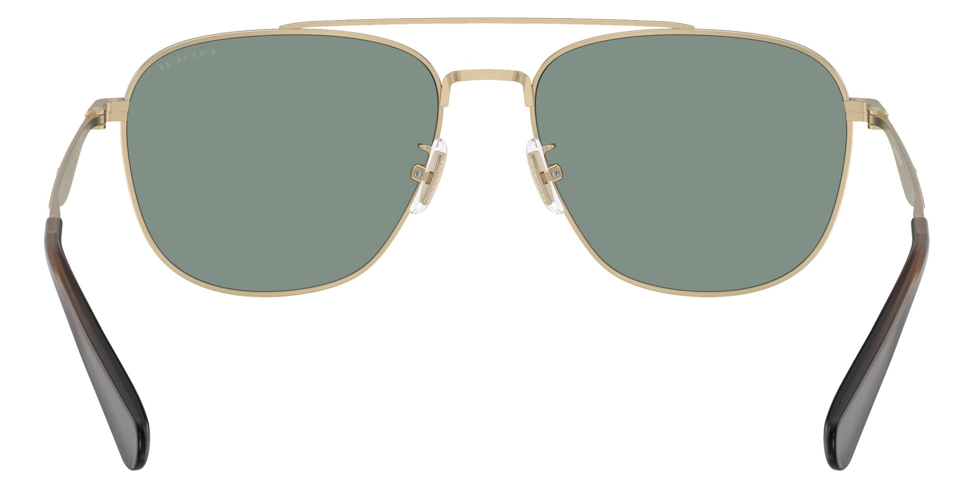 Coach HC7172 CW404 90056R 59 - Satin Light Gold / Green Solid Mirrored #id:hc717290056r_s:100115